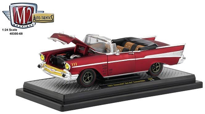 Lotto M2 Machines 2024: 1957 Chevrolet Bel Air Custom E IMPALA LIMO In Scala 1:64