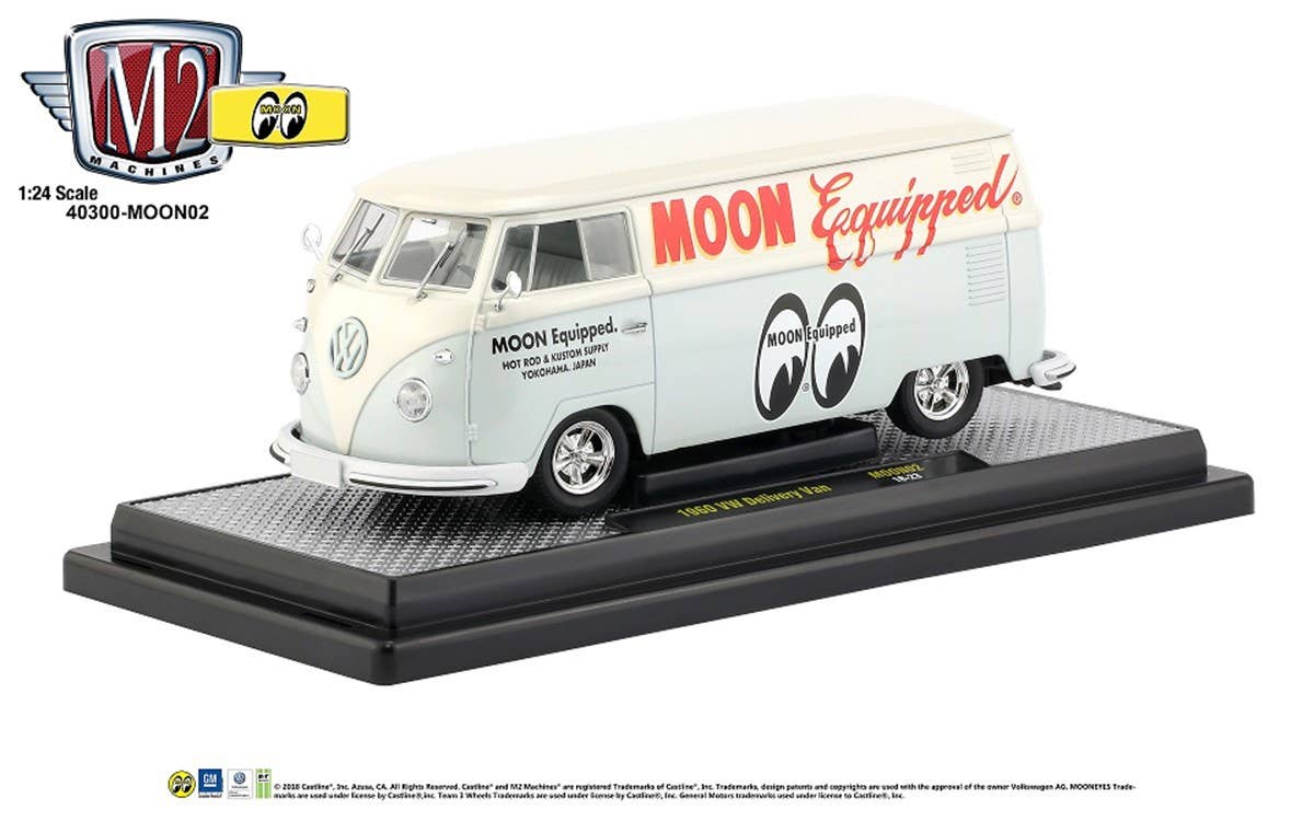 M2 Machines MOON 02 1960 VW DELIVERY VAN | HLJ.com