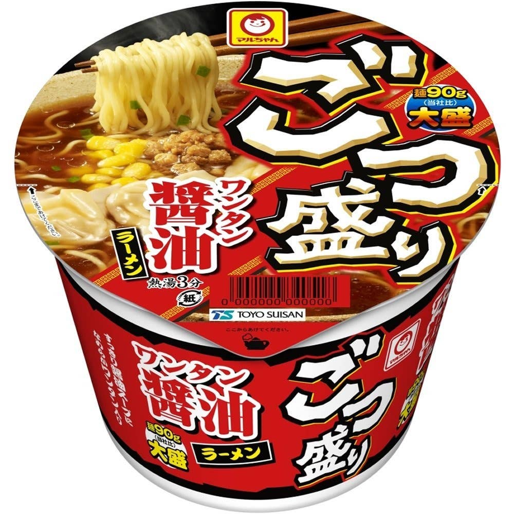 Maruchan Gotsumori Wonton Soy Sauce Ramen Cup Noodles