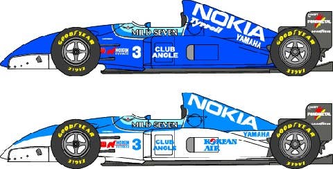 Tyrrell 023 Early Model & Late Model (for Tamiya) | HLJ.com