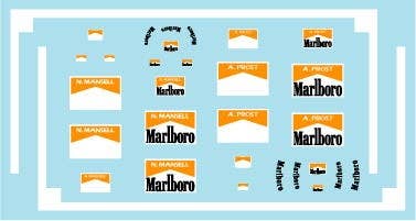 Ferrari 641/2 Sponsorship Decal (for LookSmart) | HLJ.com
