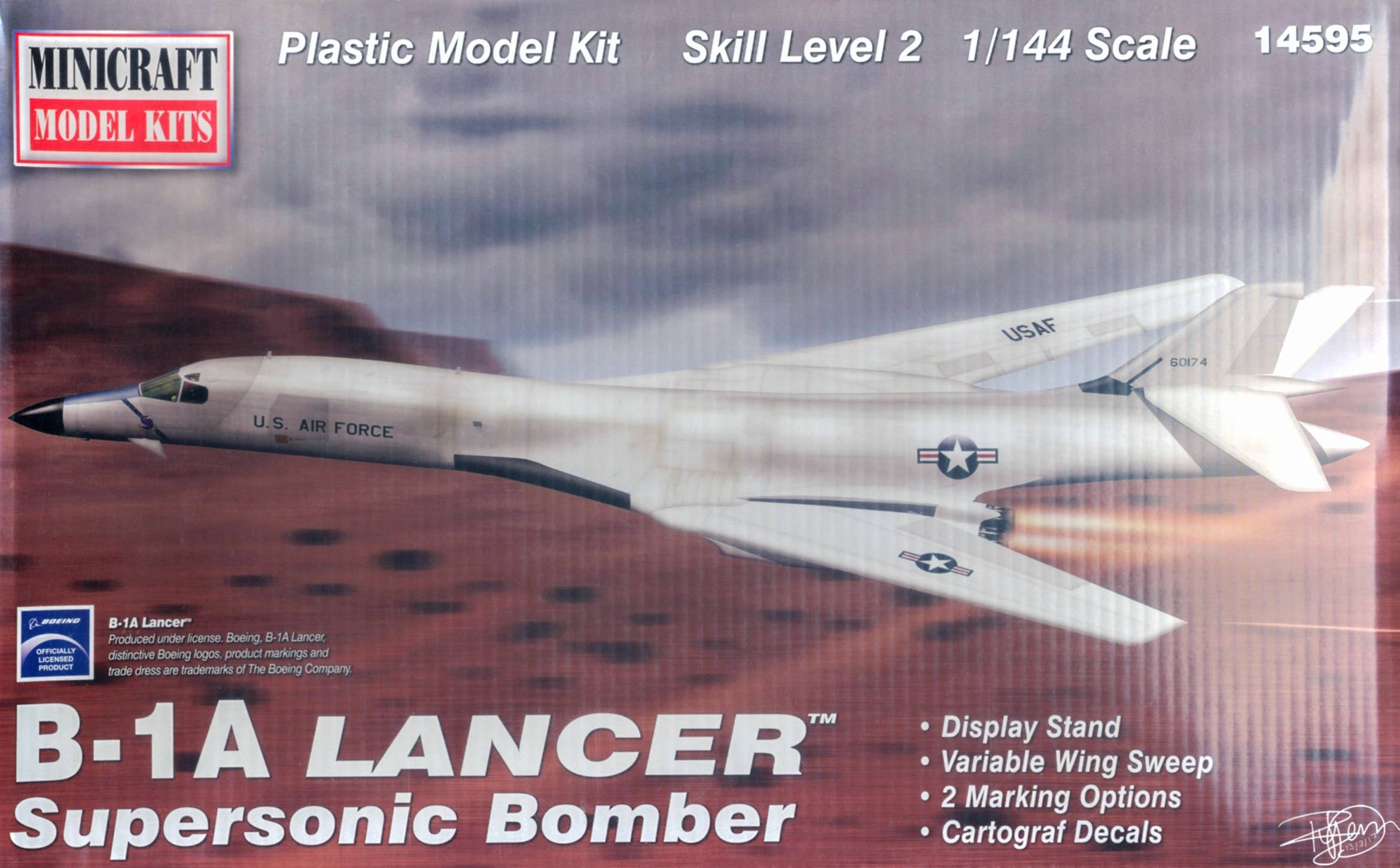 B1 Model B-1A Lancer Supersonic Bomber | HLJ.com