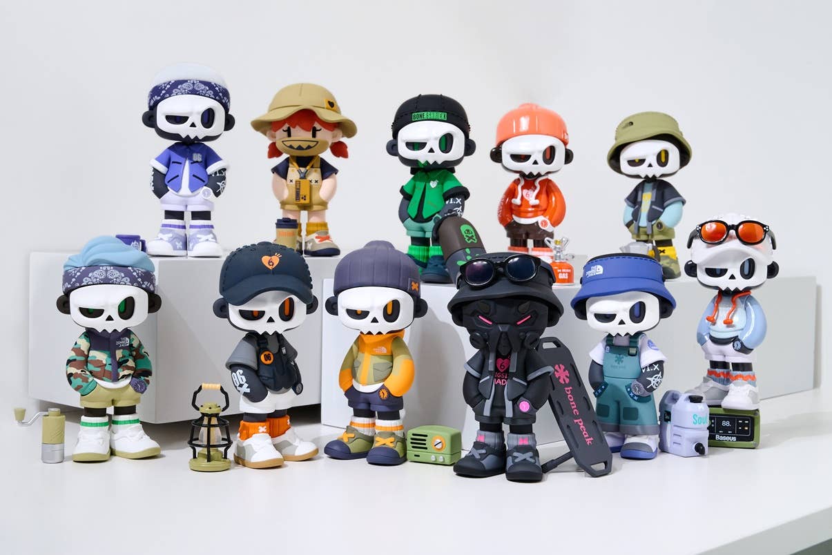 MR.BONE Camp Series 1Box (9pcs)