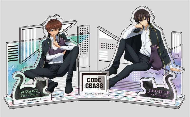 NEW Code Geass Lelouch x Suzaku Acrylic Chara Stand (B) Official Japan