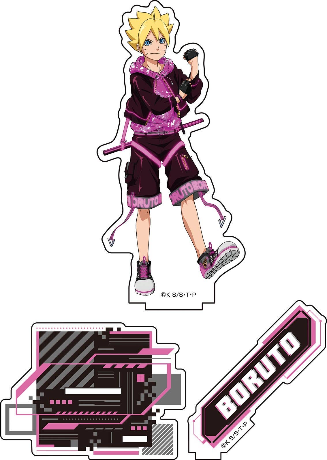Boruto: Vol.2 Newly Drawn Big Acrylic Stand 1 Boruto Uzumaki | HLJ.com