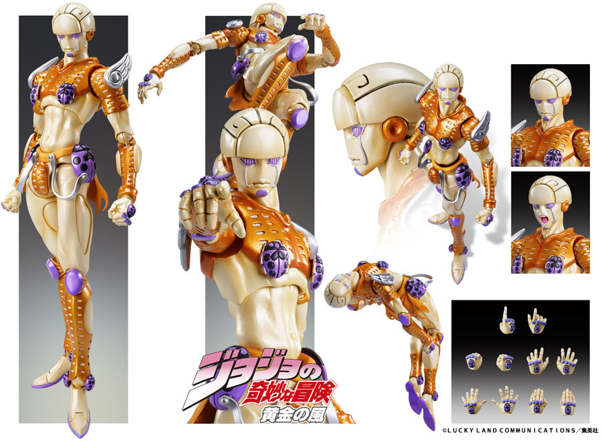 Jojo's Bizarre Adventure part 5 - Super Action Statue Silver