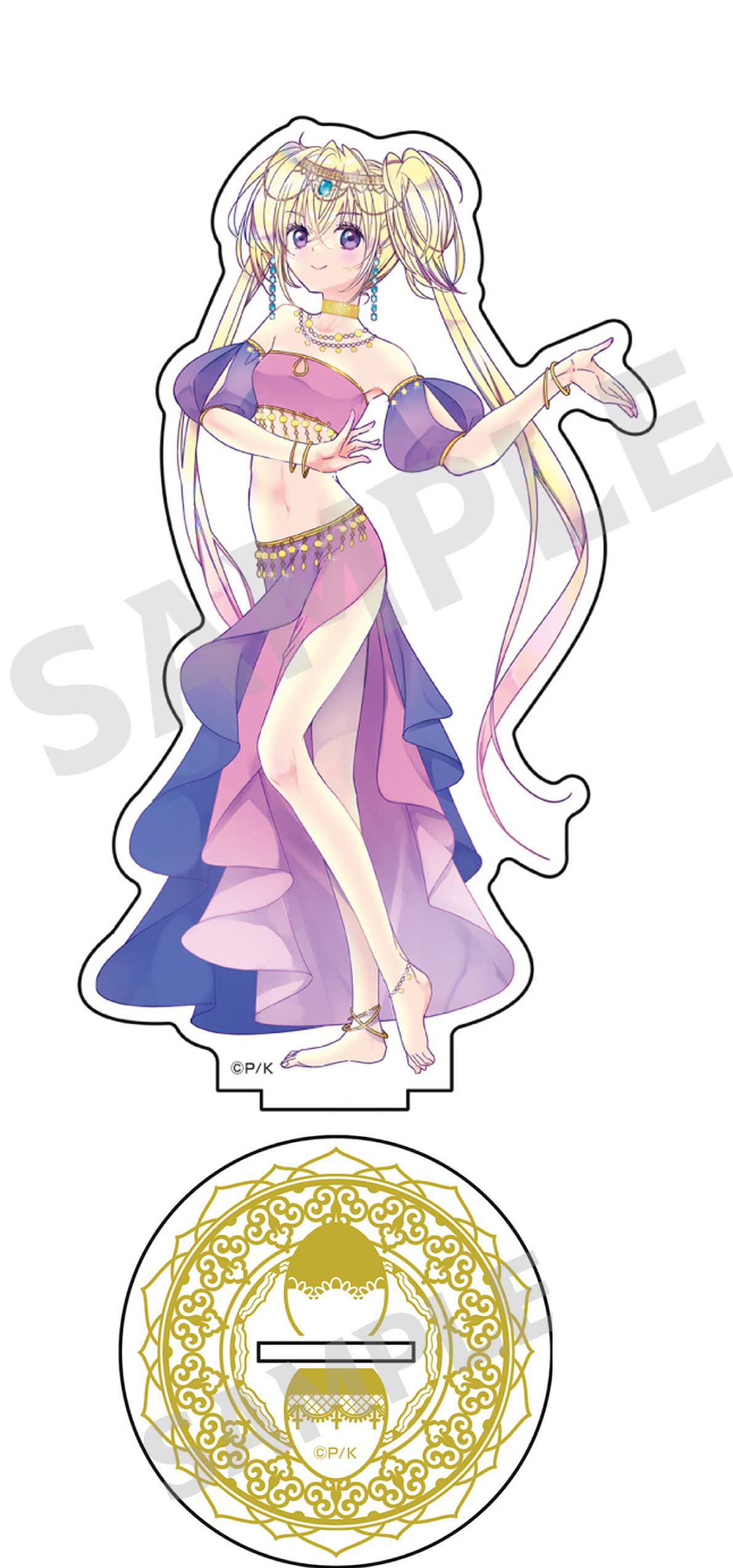 Shugo Chara!: Original BIG Acrylic Stand Arabian ver. 5 Utau