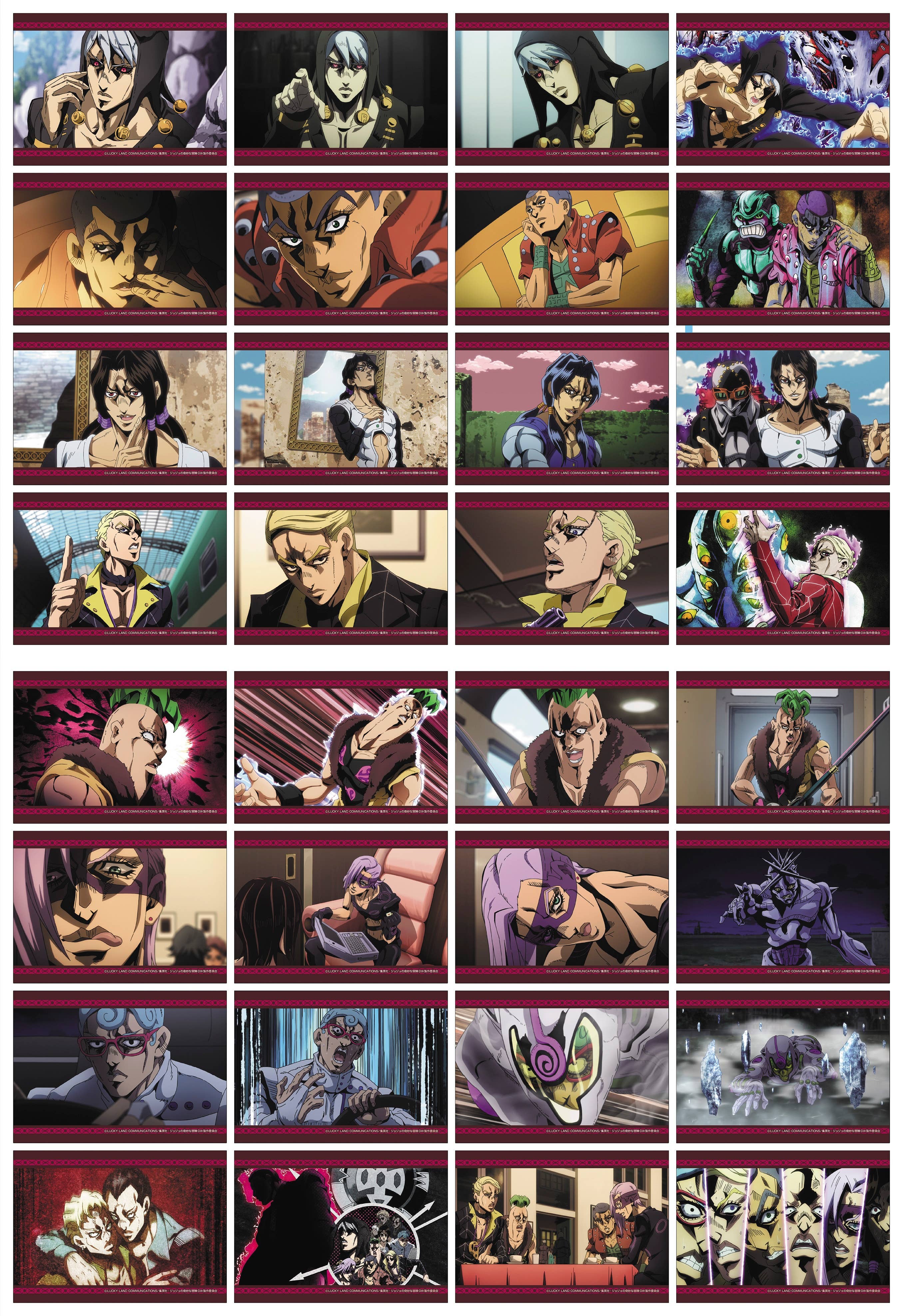 ジョジョの奇妙な冒険 GOLDEN WIND -HITMAN TEAM-セット ジョジョの