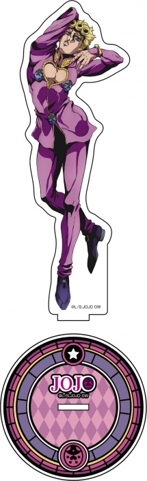 JoJo`s Bizarre Adventure Part 5: The Golden Wind Giorno Jovana Acrylic  Stand 