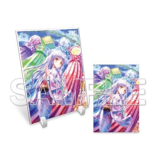 Angel Beats! : Traveling Angel-Chan Acrylic Stand & Postcard Set