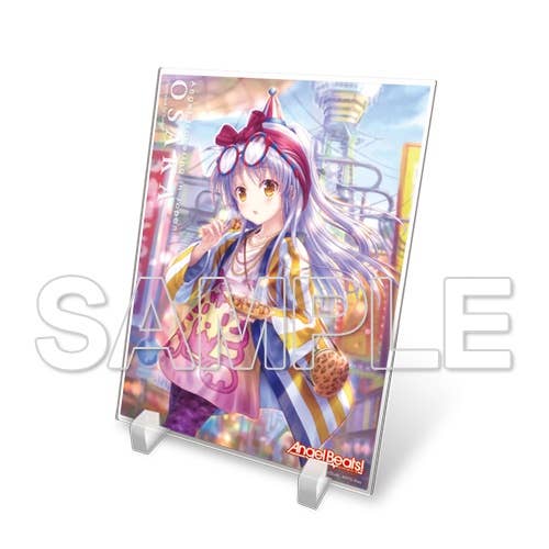 Angel Beats!: Traveling Tenshi-Chan Acrylic Stand & Postcard 10