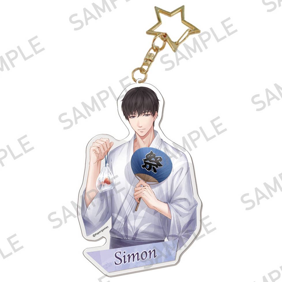 Simon Keychain Love and Producer: Acrylic Keychain Romantic Summer Night Ver. Simon ...