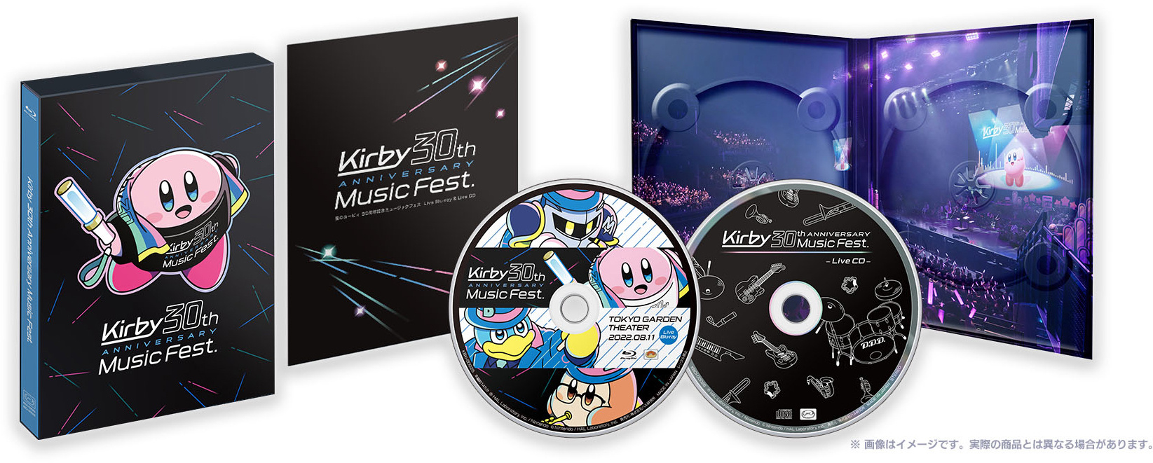 Kirby: 30th Anniversary Music Fest. Live Blu-ray & Live CD