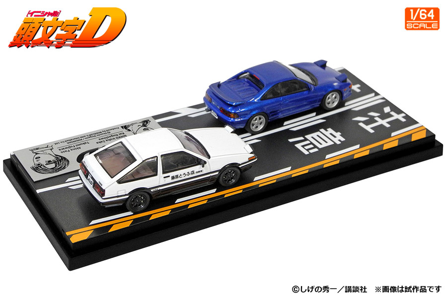 Toyota Trueno (AE86) with Takumi Diecast Figure Initial D First