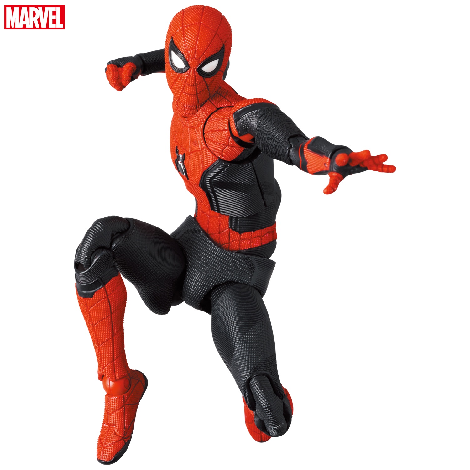 Mafex-Figurine d'action Spider Man, Zones Ecoming, Édition Deluxe,  Multi-accessoires, Modèle Statue Butter, Jouets à collectionner, Cadeau, 103