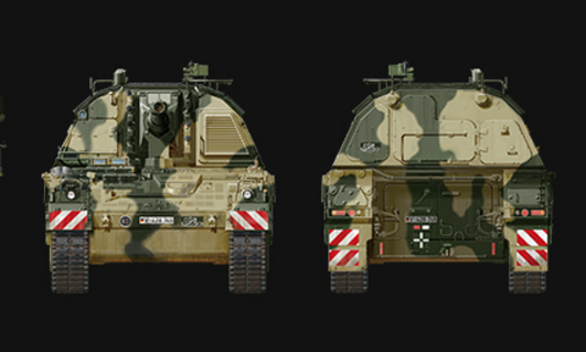 Panzerhaubitze 2000 Self-Propelled Howitzer w/Add-On Armor