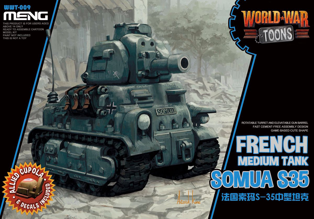 World War Toons French Medium Tank Somua S35