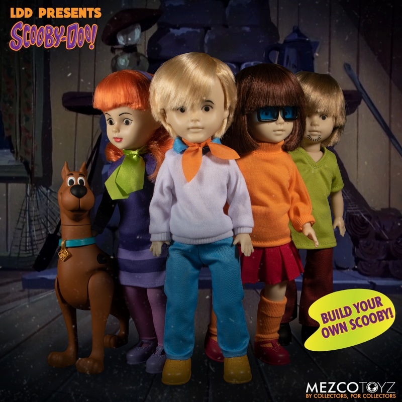 Living Dead Dolls Scooby Doo Scooby Doo Mystery inc Complete Set of 4 HLJ