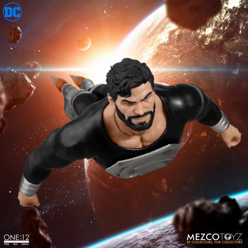 MEZCO TOYZ Superman: Man of Steel Edition, DC Comics One:12 Collective