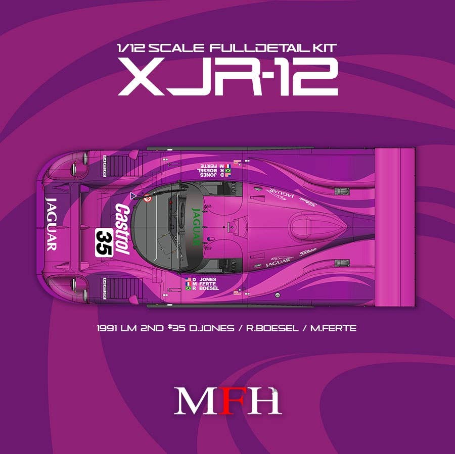 Full Detail Kit: Jaguar XJR-12 Ver.B 1991 LM 24hours | HLJ.com