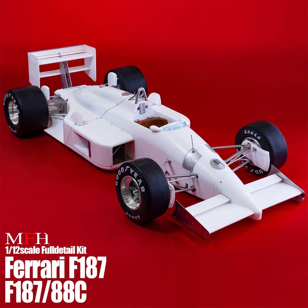 Ferrari F187 Ver.A 1987 Rd.15 Japanese GP #27 M.Alboreto / #28 G.Berger ...