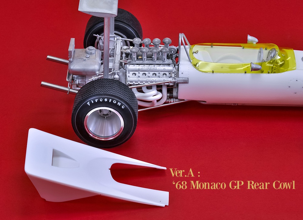 Lotus Type 49B Full Detail Kit Ver.A 1968 Rd.3 Monaco GP