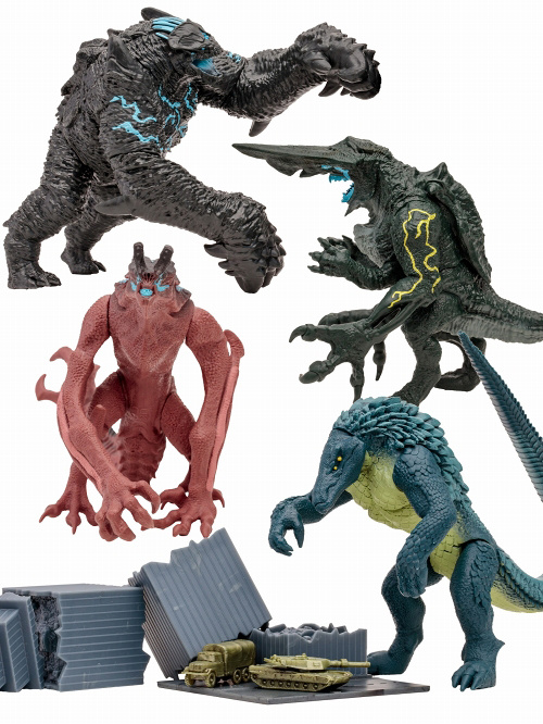 Limited distribution) Pacific Rim / 4 inch Action Figure Kaiju series: Set of 4 | HLJ.com