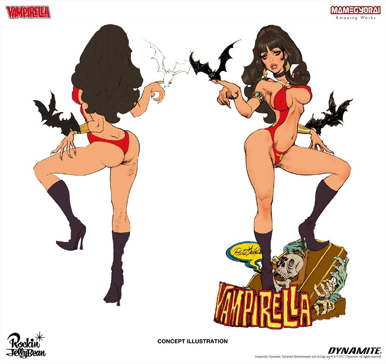 ヴァンピレラ　バンピレラ　ダイナマイト vs. ロッキン・ジェリービーン　豆魚雷 Amazon.co.jp: スーパーミクスチャーモデル vol.3 ダイナマイト vs