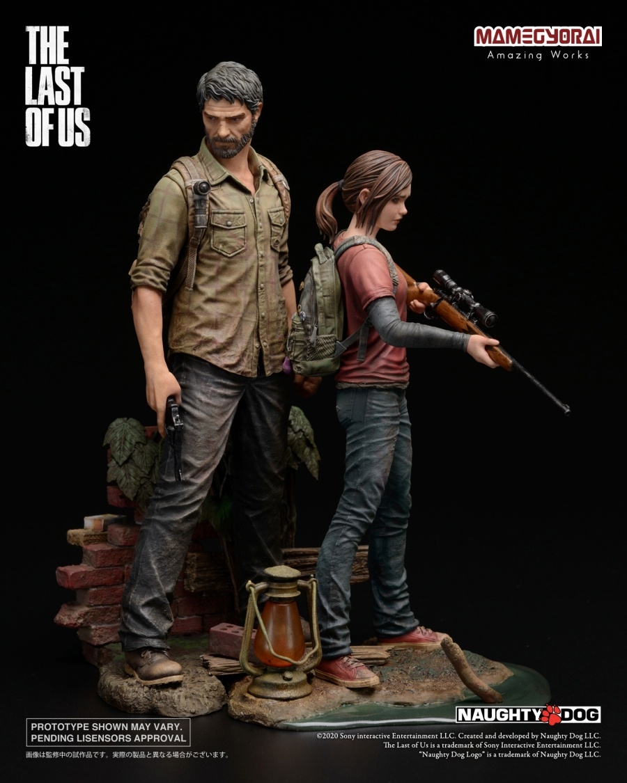 The Last of Us Joel and Ellie 1/9 Scale Statue Set