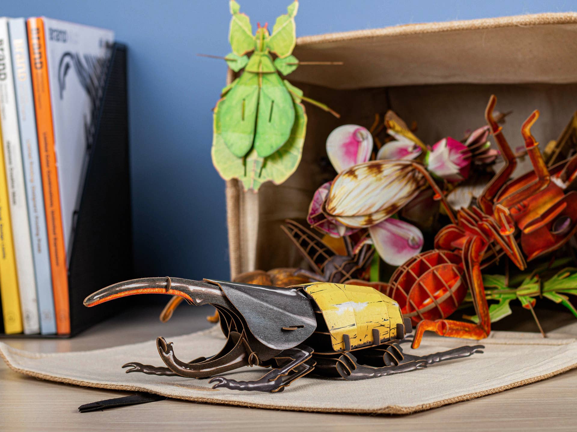 3D Kraft Paper Puzzle Hercules Beetle | HLJ.com