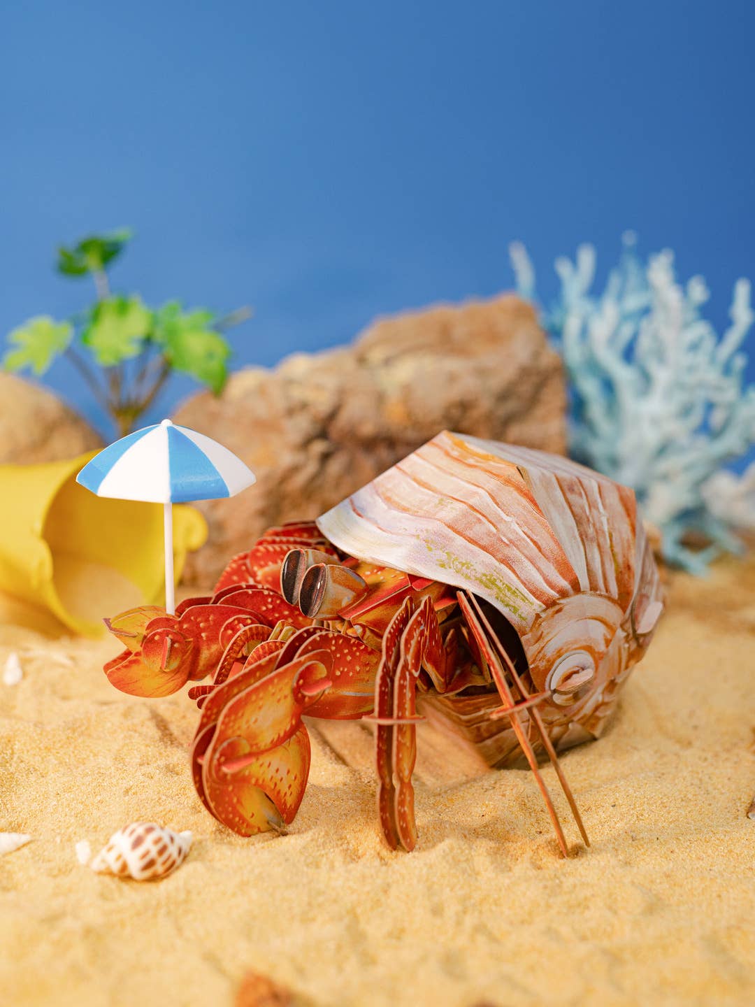 3D Kraft Paper Puzzle Hermit Crab | HLJ.com