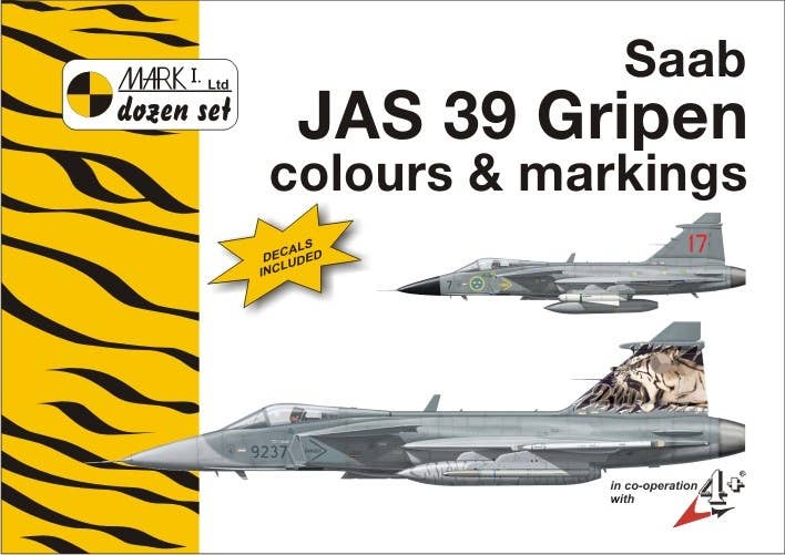 Saab JAS 39 Gripen Colours & Markings + Decals 1/144 | HLJ.com