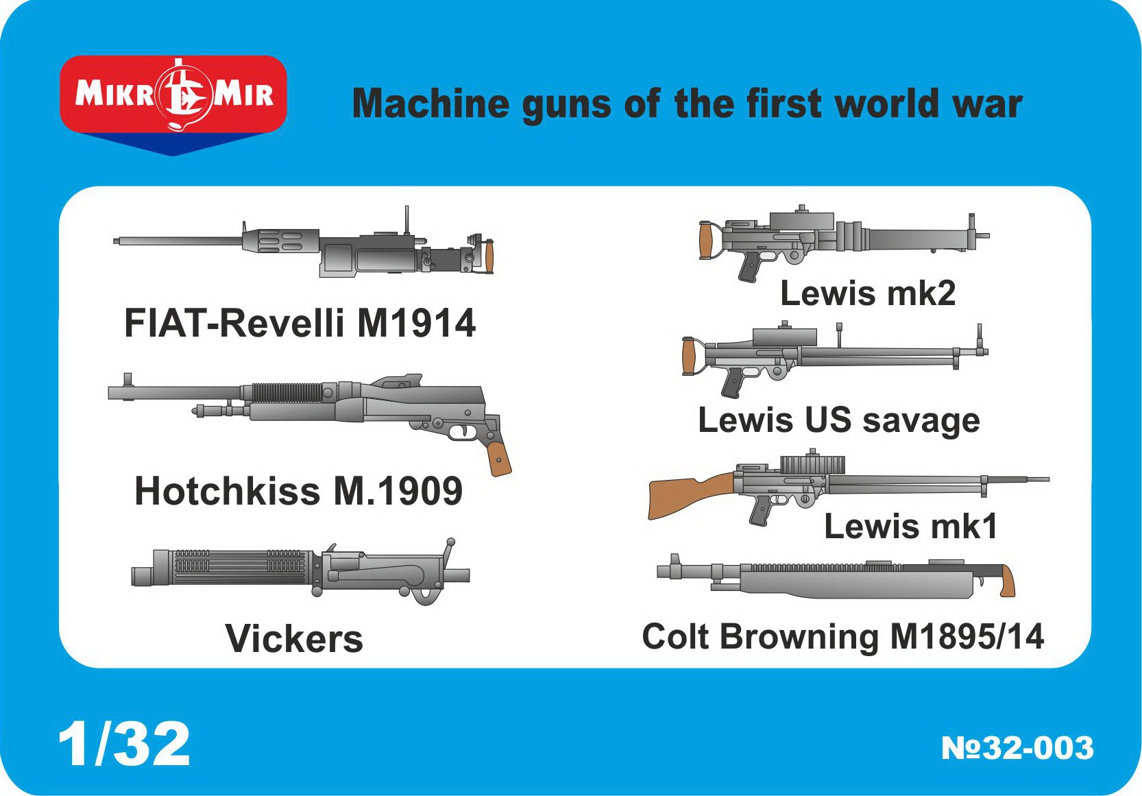 Machine Guns Of The First World War