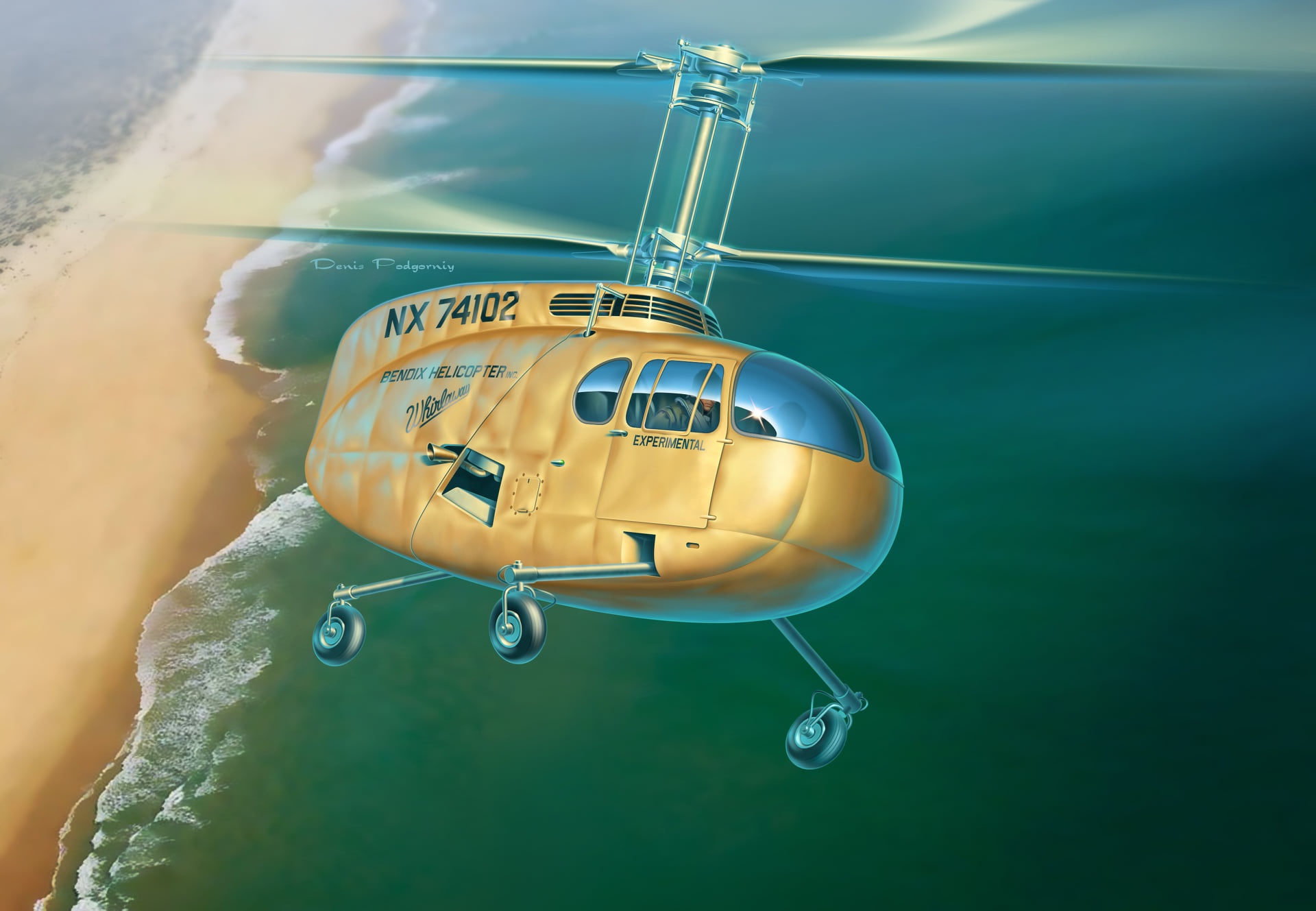 1/48 AMP Bendix Model J Helicopter | eBay