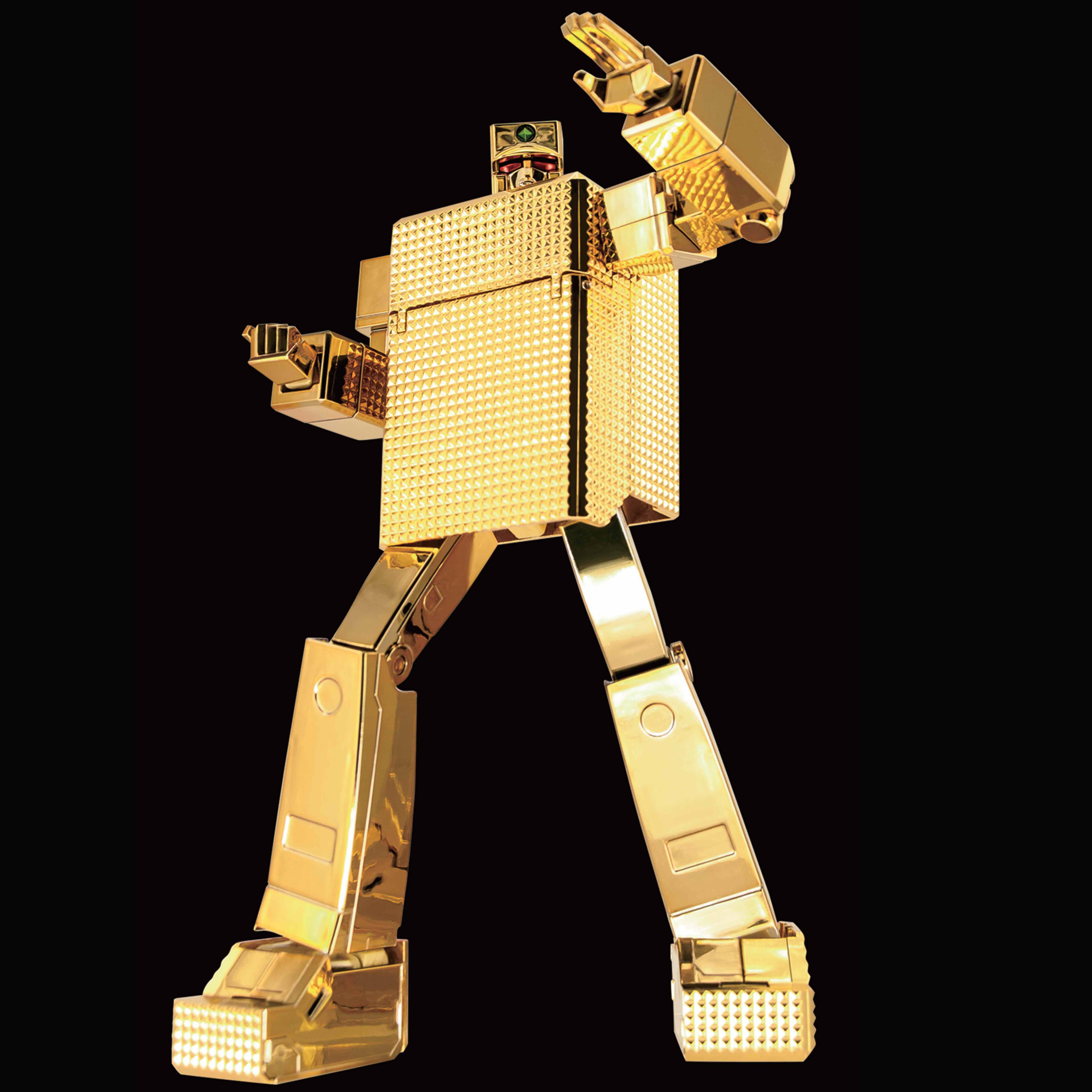 未使用 GOLD LIGHTAN 18Kメッキ フィギュア SOUL OF CHOGOKIN GX-32 GOLD LIGHTAN | TAMASHII WEB