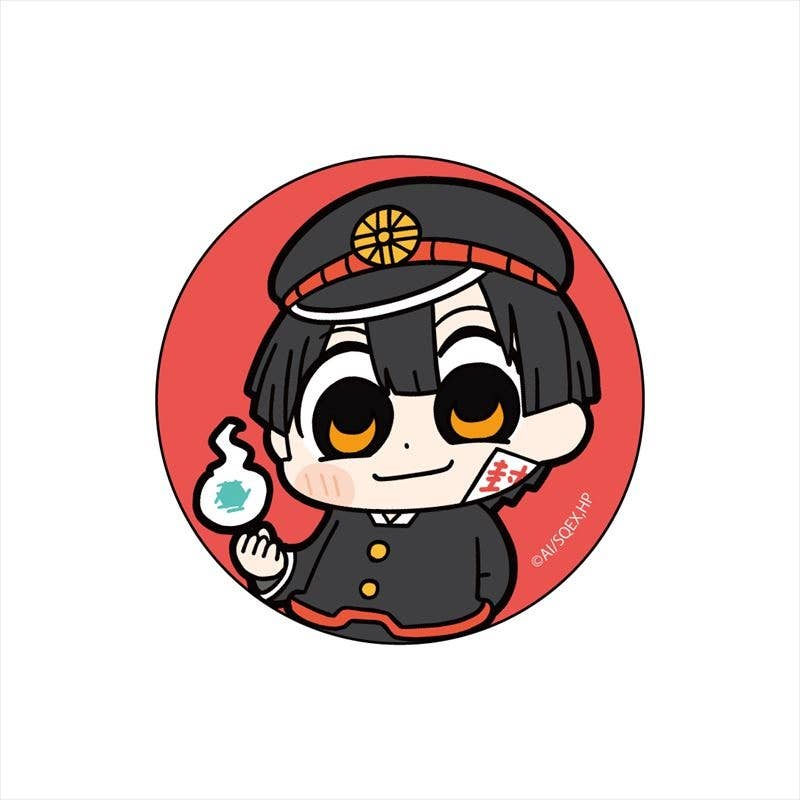 Toilet-Bound Hanako-kun Hanako-kun Can Badge Drawn by Bkub Okawa 1