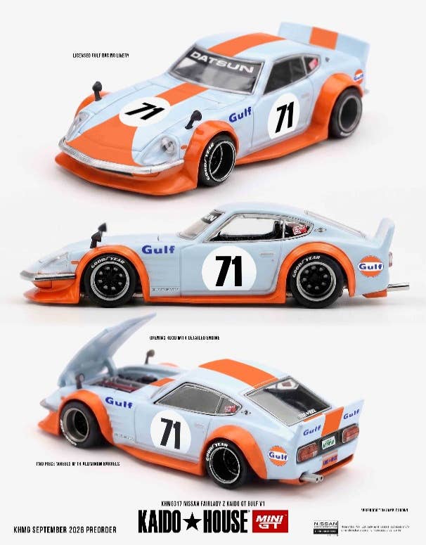 Nissan Fairlady Z Kaido GT GULF V1 (Right-hand drive) | HLJ.com