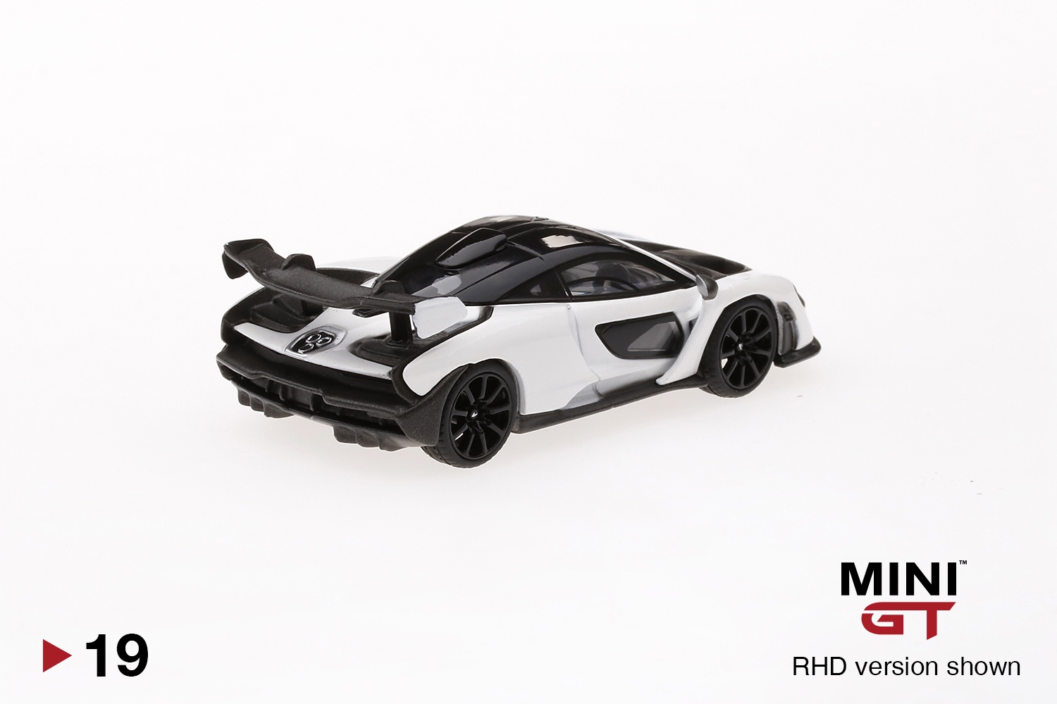 国内外の人気 GT MINI McLaren HLJ.com | Handle) (Right White Senna ミニカー