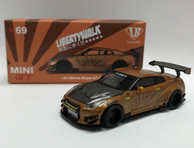 LB Works Nissan GT-R R35 Type 2 Rear Wing Ver. 3 Metallic
