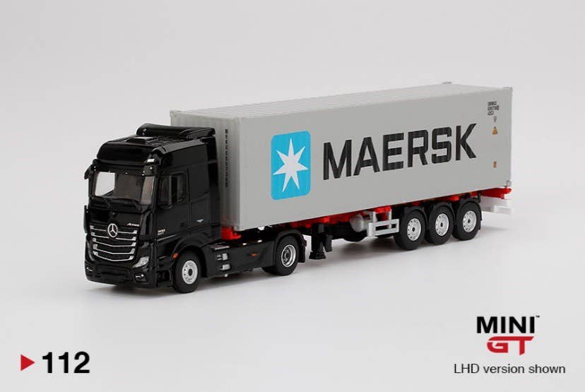 Mercedes-Benz Actros 40ft Container Maersk (Right-Hand Drive