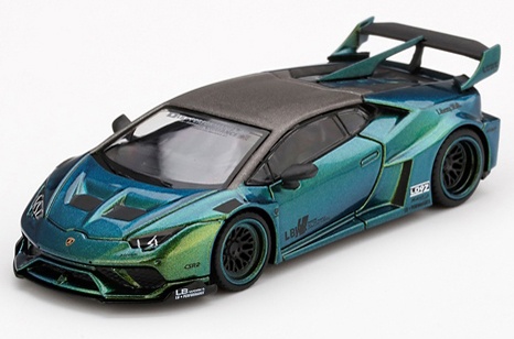 品質満点 LB WORKS Lamborghini Huracan GT Magic Green Tarmac Works ミニカー
