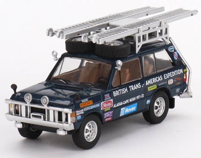 Land Rover Range Rover #1 Winner International Hill Rally 1971 - die cast - modèle de collection - Mini GT 00893-R