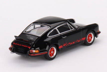 Porsche 911 Carrera RS 2.7 Black/Red Livery (Left Hand Drive