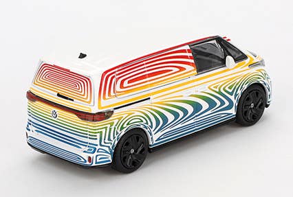 ⭐️バルド⭐️TTX460⭐️9.5°⭐️BUZZ PROTOTYPE⭐️S⭐️ 1/64 Mini GT Volkswagen ID Buzz Prototype, Rainbow Edition