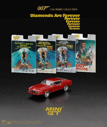 未開封品】007ダイヤモンドは永遠に Ford Mustang Mach 1 - メルカリ