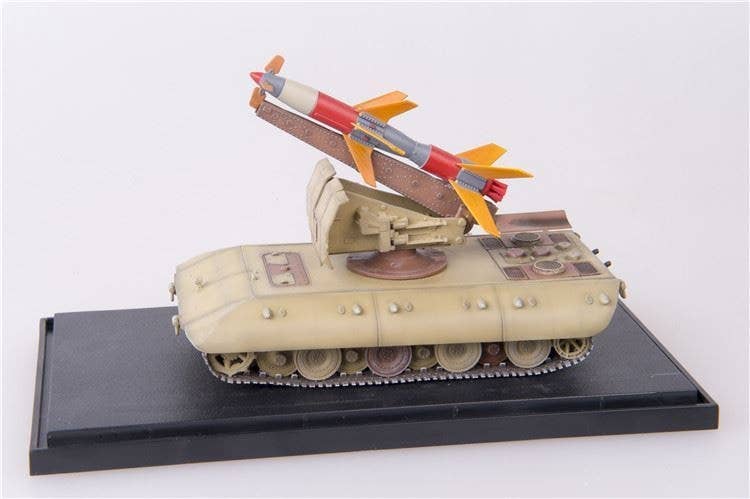 Modelcollect Rheintochter German Rheintochter 1 Movable Missile Launcher with w/E100 Hull 1946 ...