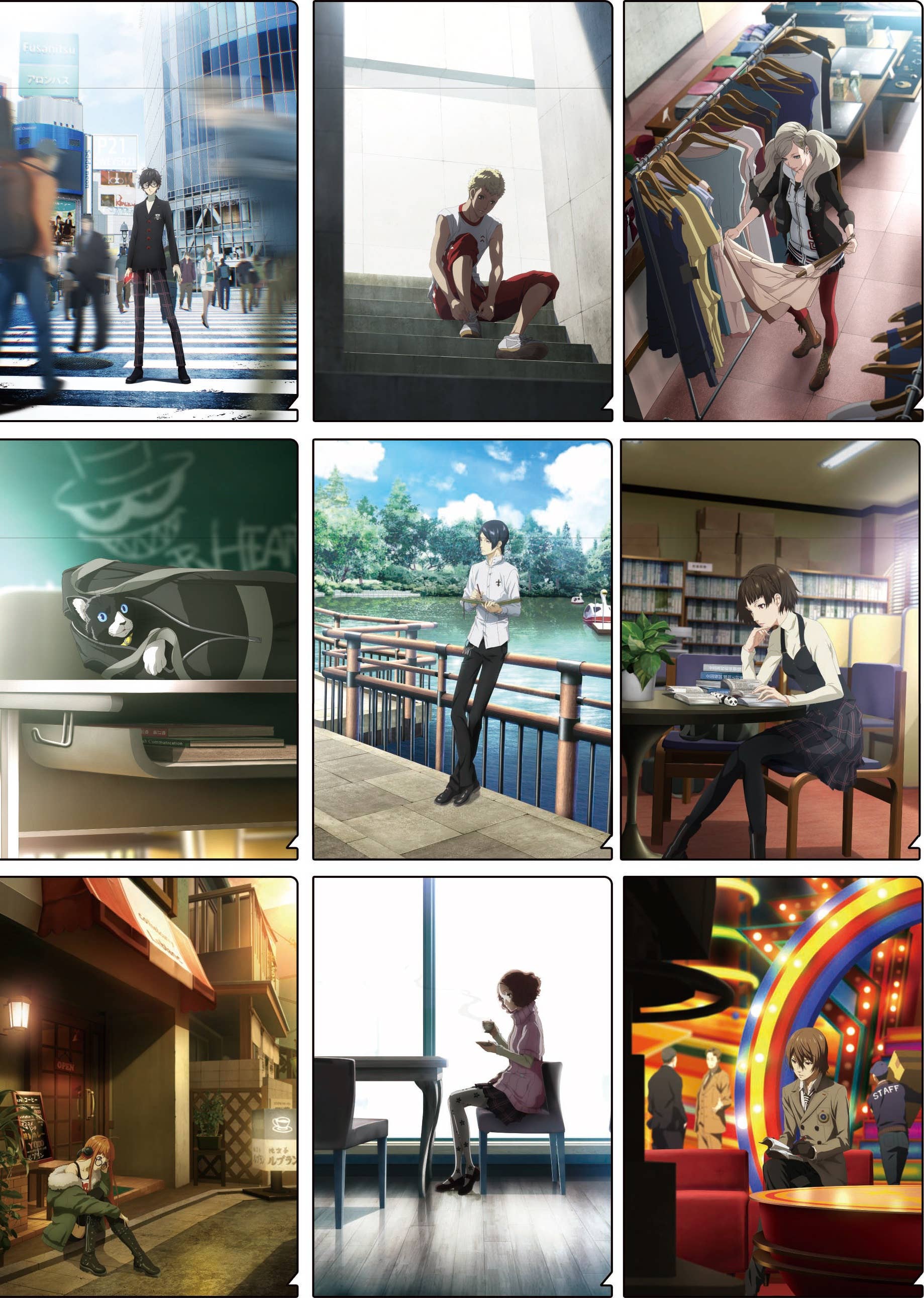 PERSONA5 the Animation (Anime Ver.) Clear File Collection