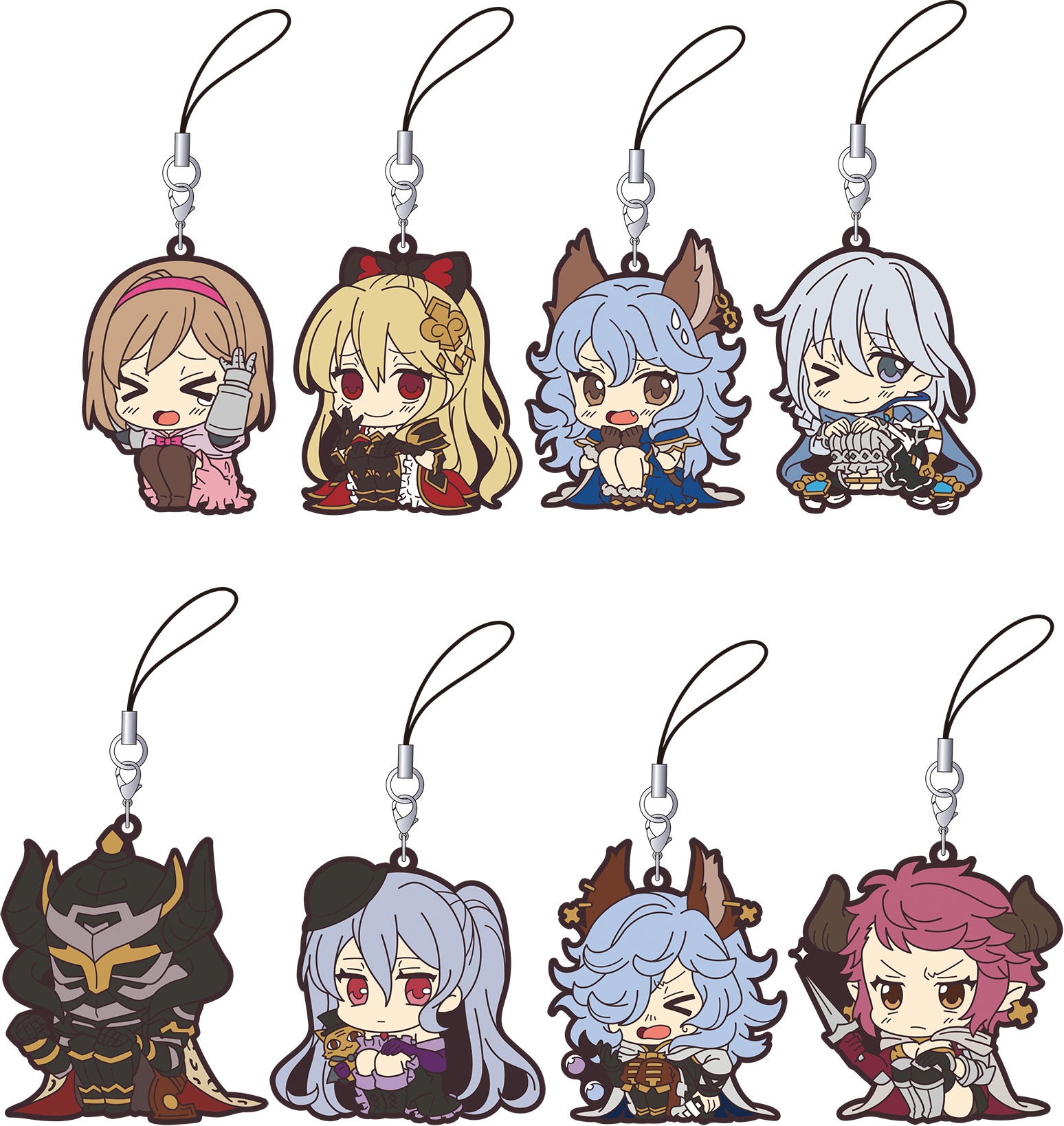 Granblue Fantasy The Animation Season 2: Rubber Strap Collection