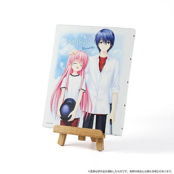 Angel Beats: 10th Anniversary Double Ring Necklace Set w/Canvas