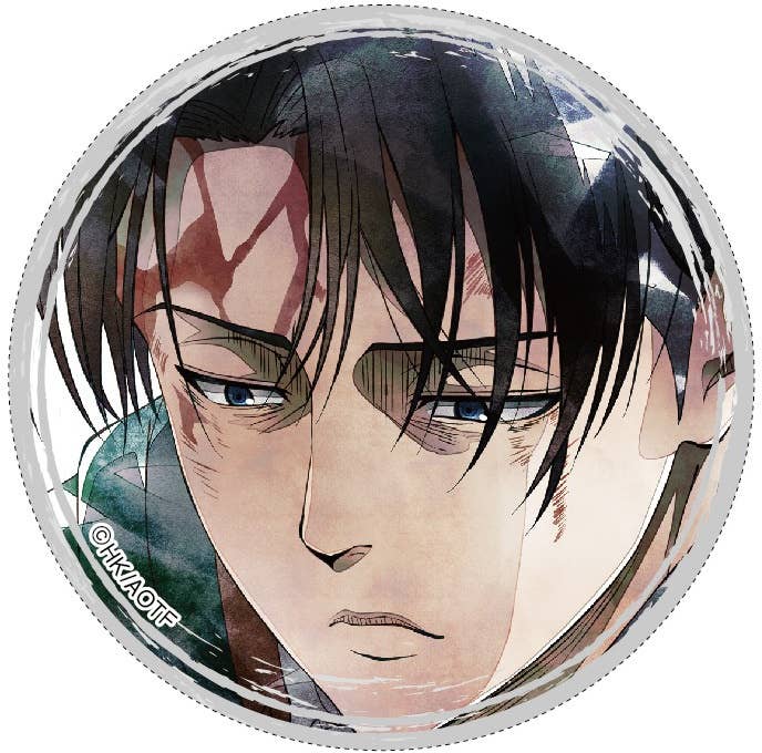 Attack On Titan: Character Badge Collection Levi Art-Pic 1Box 8pcs